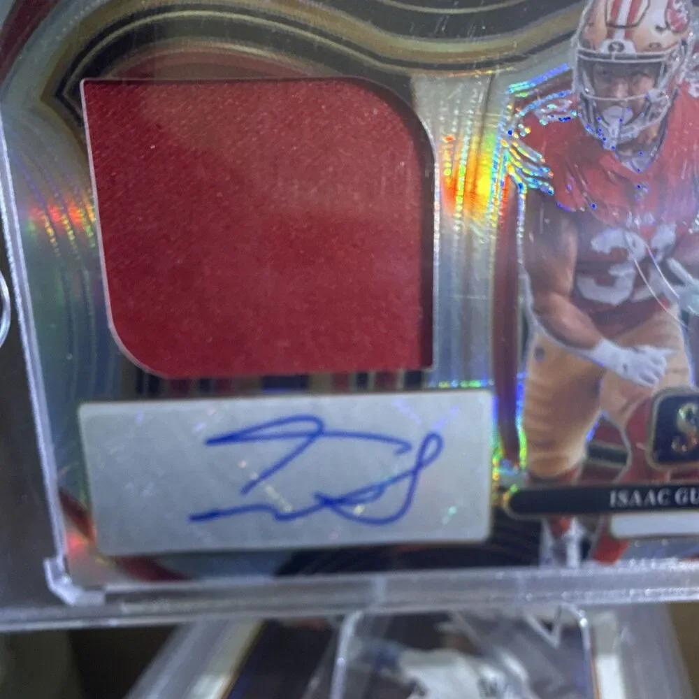 2024 Select - Jumbo Rookie Signature Swatches Isaac Guerendo #JRSS-IGO /199 (RC)